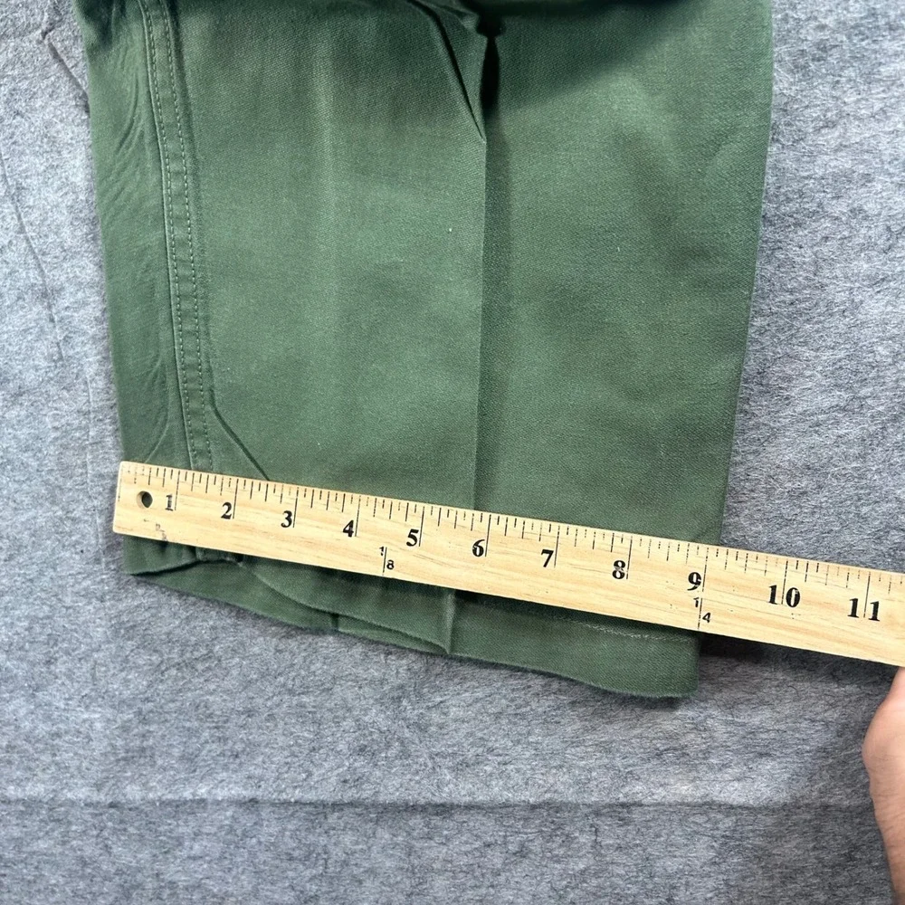 Vintage OG 107 Fatigue Pants Mens 31x31 Olive Green Military 60s Cotton Sateen